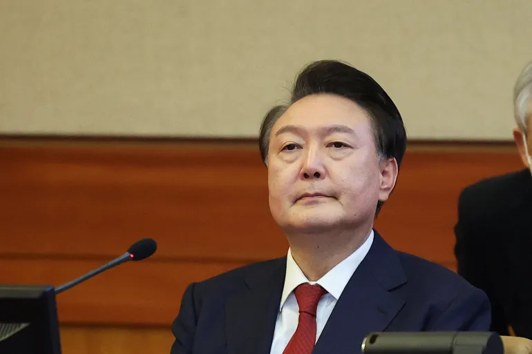 Presidente da Coreia do Sul, Yoon Suk Yeol, destituído [Arquivo: Kim Hong-Ji/Reuters]
