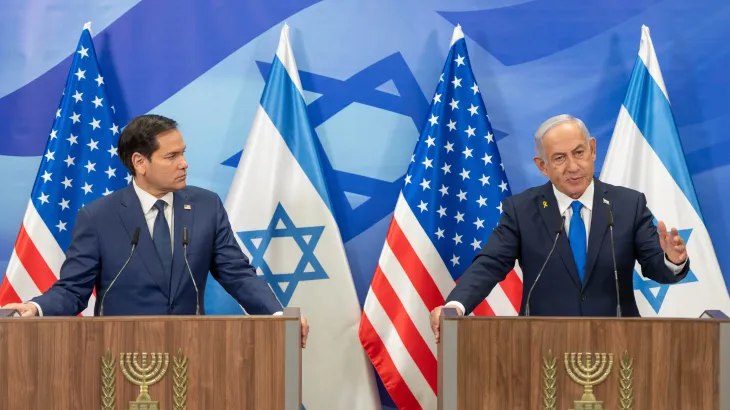 Netanyahu diz que Israel e Trump têm "estratégia comum" para Gaza. FonteÇ Al Jazeera