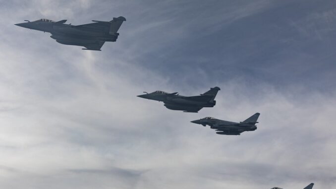 Exercício aéreo entre países membros da Otan fortalecem aliança internacional | Foto: RAF/aeromagazine
