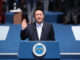 Ex-presidente sul-coreano Yoon Suk Yeol durante a cerimônia de posse como 20º presidente da Coreia do Sul.