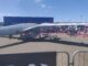 Drone Bayraktar Akinci exibido no Paris Air Show 2025