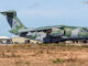 Embraer KC-390 Millennium da Força Aérea Brasileira durante o exercício CRUZEX 2024