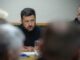 Presidente Zelensky em reunião com equipe responsável pela libertação de prisioneiros ucranianos, julho de 2025.