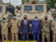 Equipamento militar da Força Conjunta do G5 Sahel em operação contra o terrorismo na África Ocidental