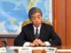 Ministro Takeshi Iwaya em reunião oficial, outubro de 2018