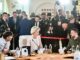 Volodymyr Zelensky e Ursula von der Leyen em reunião oficial em Roma, junho de 2024