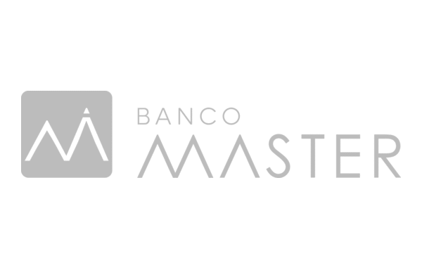 Logotipo oficial do Banco Master, representando a aquisição pelo Banco de Brasília (BRB).