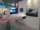 Modelo do Joint Strike Missile (JSM) exibido em feira de defesa, representando o possível armamento adquirido pela Dinamarca, segundo analistas.